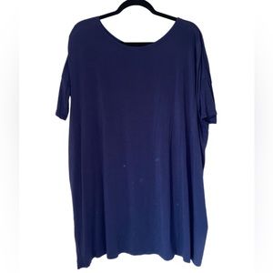 Navy Piko Top